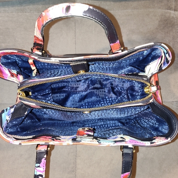 NWOT Kate Spade Laurel Way Evangelie Bag in Blurry Floral - Picture 7 of 13